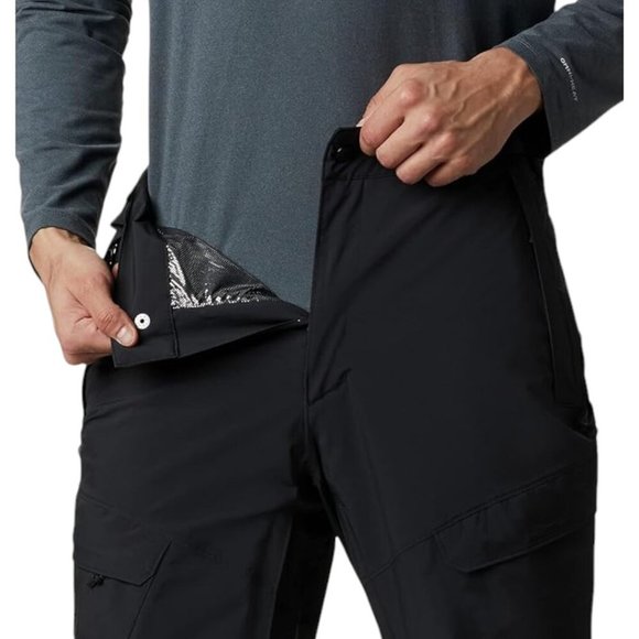 Columbia Men's Waterproof Ski Snow Pants Size 4X Black Snowboarding 54x36 NWT - Picture 5 of 16
